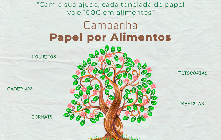 Campanha de Recolha de Papel por Alimentos