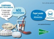 Papel por Alimentos em campanha interna para os colaboradores do El Corte Inglés