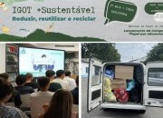 Lançamento da Campanha Papel por Alimentos no IGOT