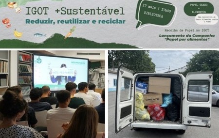 Lançamento da Campanha Papel por Alimentos no IGOT